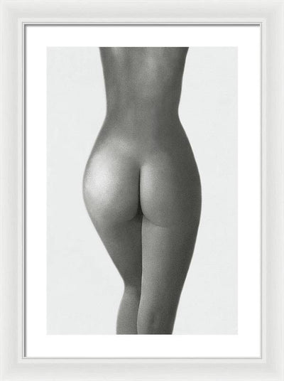 Nude Study #10 / Art Photo - Framed Print