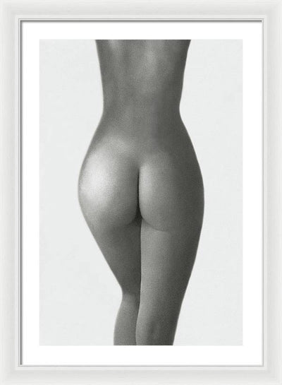 Nude Study #10 / Art Photo - Framed Print