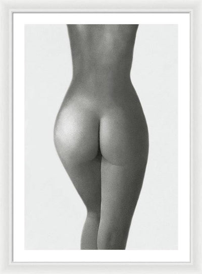 Nude Study #10 / Art Photo - Framed Print