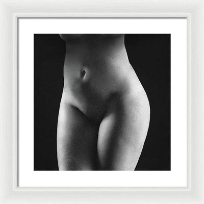 Nude Study #11 / Art Photo - Framed Print