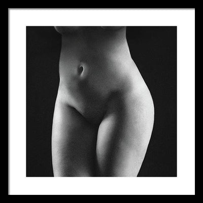 Nude Study #11 / Art Photo - Framed Print