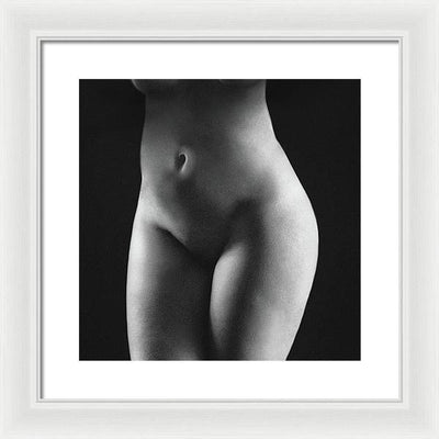 Nude Study #11 / Art Photo - Framed Print