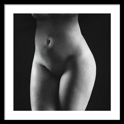 Nude Study #11 / Art Photo - Framed Print