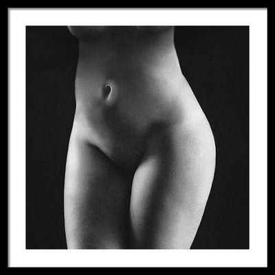 Nude Study #11 / Art Photo - Framed Print