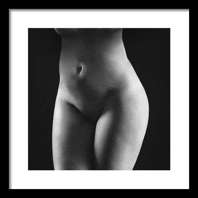 Nude Study #11 / Art Photo - Framed Print