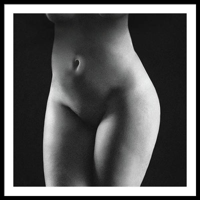 Nude Study #11 / Art Photo - Framed Print