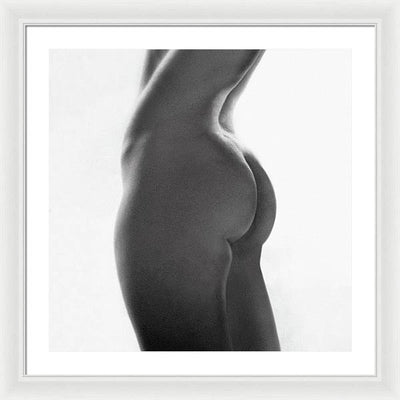 Nude Study #18 / Art Photo - Framed Print