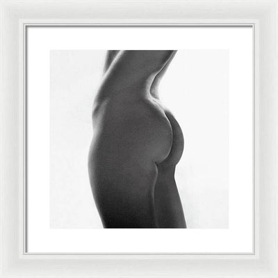 Nude Study #18 / Art Photo - Framed Print