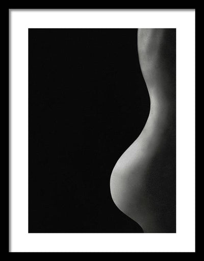 Nude Study #20 / Art Photo - Framed Print