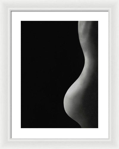 Nude Study #20 / Art Photo - Framed Print