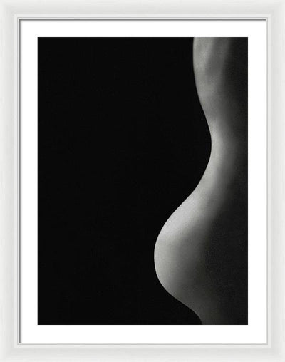 Nude Study #20 / Art Photo - Framed Print