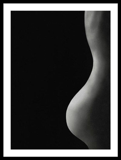 Nude Study #20 / Art Photo - Framed Print