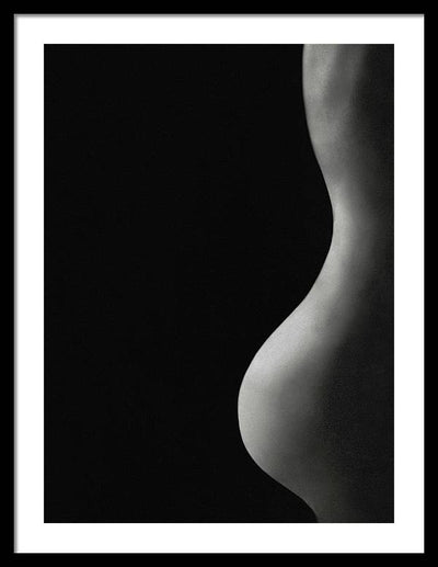 Nude Study #20 / Art Photo - Framed Print