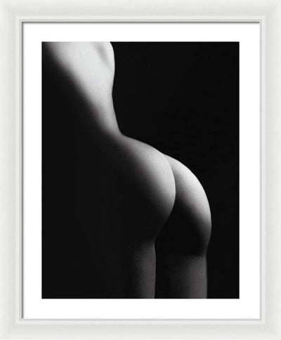 Nude Study #25 / Art Photo - Framed Print