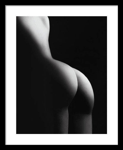 Nude Study #25 / Art Photo - Framed Print