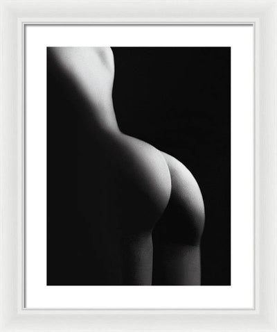 Nude Study #25 / Art Photo - Framed Print