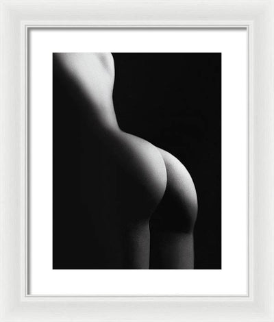 Nude Study #25 / Art Photo - Framed Print