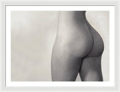 Nude Study #3 / Art Photo - Framed Print