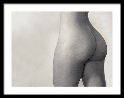 Nude Study #3 / Art Photo - Framed Print