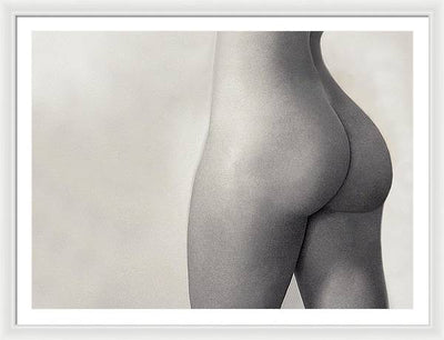 Nude Study #3 / Art Photo - Framed Print