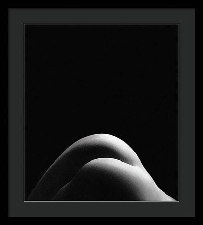 Nude Study #32 / Art Photo - Framed Print