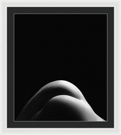 Nude Study #32 / Art Photo - Framed Print