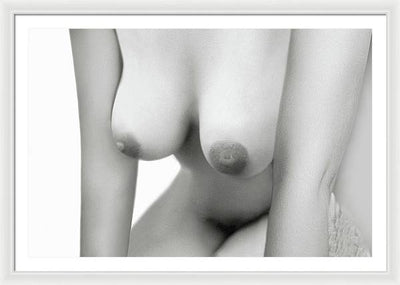 Nude Study #37 / Art Photo - Framed Print