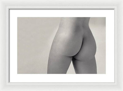 Nude Study #4 / Art Photo - Framed Print