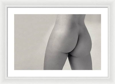 Nude Study #4 / Art Photo - Framed Print