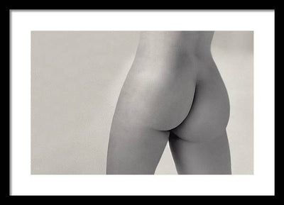 Nude Study #4 / Art Photo - Framed Print