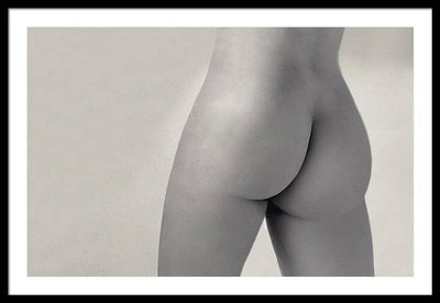 Nude Study #4 / Art Photo - Framed Print