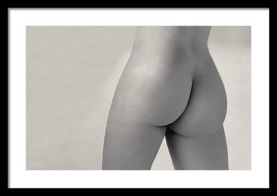 Nude Study #4 / Art Photo - Framed Print