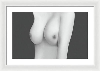 Nude Study #40 / Art Photo - Framed Print