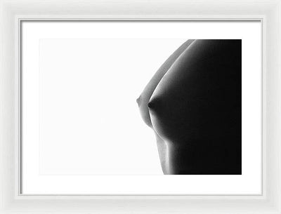 Nude Study #46 / Art Photo - Framed Print