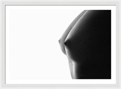 Nude Study #46 / Art Photo - Framed Print