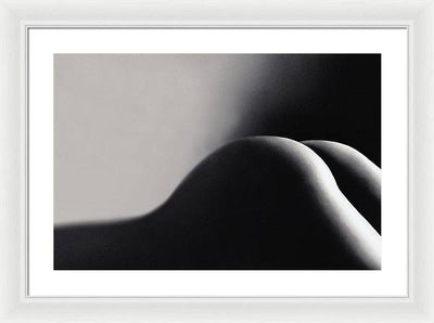 Nude Study #48 / Art Photo - Framed Print