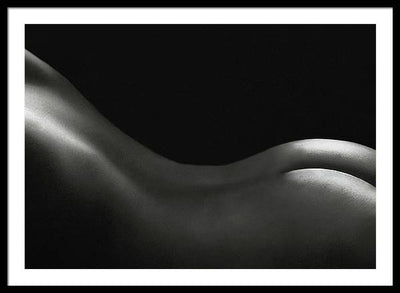 Nude Study #49 / Art Photo - Framed Print