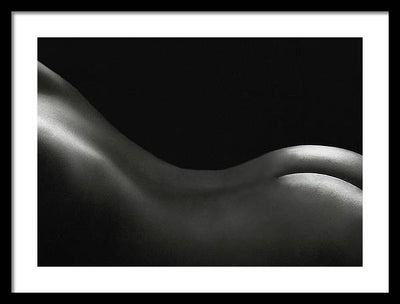 Nude Study #49 / Art Photo - Framed Print