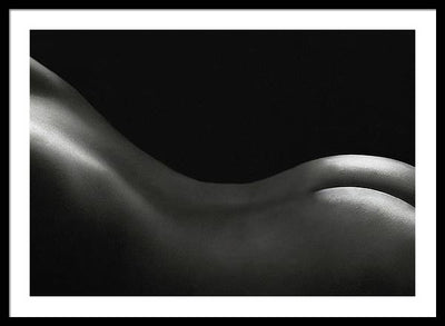 Nude Study #49 / Art Photo - Framed Print