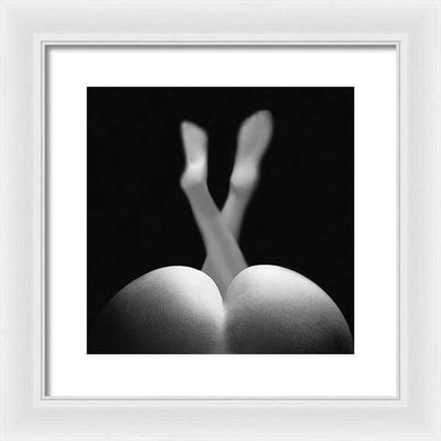 Nude Study #52 / Art Photo - Framed Print