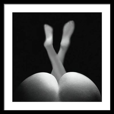 Nude Study #52 / Art Photo - Framed Print