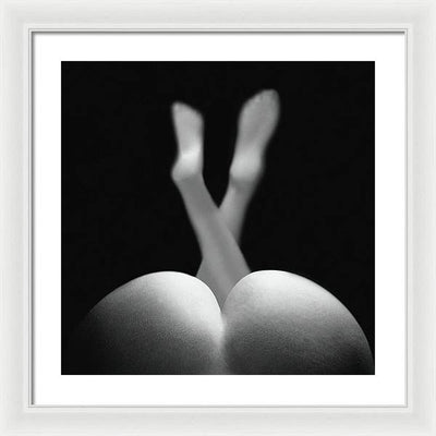 Nude Study #52 / Art Photo - Framed Print