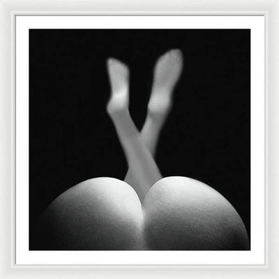 Nude Study #52 / Art Photo - Framed Print