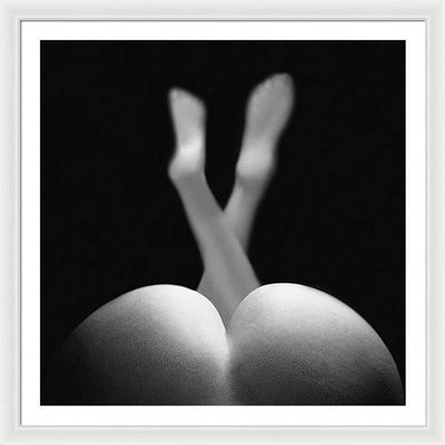 Nude Study #52 / Art Photo - Framed Print