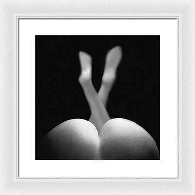 Nude Study #52 / Art Photo - Framed Print