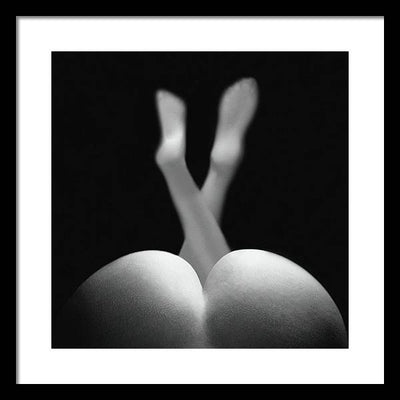 Nude Study #52 / Art Photo - Framed Print