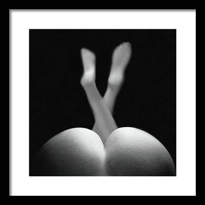 Nude Study #52 / Art Photo - Framed Print