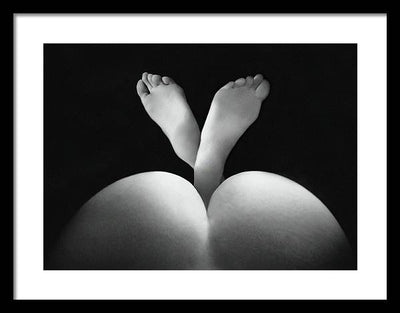 Nude Study #53 / Art Photo - Framed Print