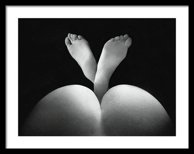 Nude Study #53 / Art Photo - Framed Print