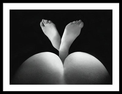 Nude Study #53 / Art Photo - Framed Print